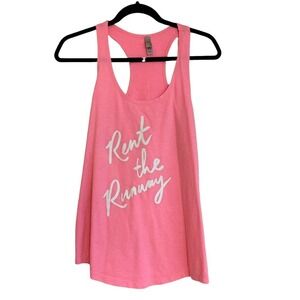 Next Level Apparel Women's Work Out Rent the Runway Tank Top Size M